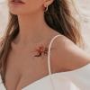 2 Sexy Lotus Spine Tattoo Stickers Temporary Tattoos Fake Tattoo With Large Lotus Pattern On Back, Waterproof For Women, Long-Lasting Flower Arm For Men view 2