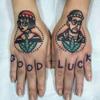 GoDdis 3 Pieces Of Tattoo Stickers Temporary Tattoos Fake Tattoo, Waterproof And Long-Lasting, One For Men And Women, One For Each Finger On The Back Of The Hand view 1