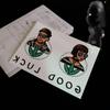 GoDdis 3 Pieces Of Tattoo Stickers Temporary Tattoos Fake Tattoo, Waterproof And Long-Lasting, One For Men And Women, One For Each Finger On The Back Of The Hand view 2