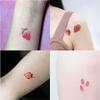 18 Small Pictures Strawberry Fruit Tattoo Stickers Temporary Tattoos Fake Tattoo Peach Cherry Girl Waterproof Long-Lasting Sweet Stickers view 2