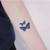 2 Pieces Of Tattoo Stickers Temporary Tattoos Fake Tattoo For Women Waterproof And Long-Lasting Butterfly Fairy Literary And Artistic Small And Fresh view 1