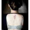 2 Pieces Of Colorful Butterfly Dream Catcher Waterproof Female Tattoo Stickers Temporary Tattoos Fake Tattoo Small Fresh Wrist Ankle Back view 2