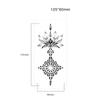 2 Pieces Of Ink Sanskrit Tattoo Stickers Temporary Tattoos Fake Tattoo Lotus Literary And Artistic Flower Arm For Men And Women, Long-Lasting, Waterproof And Fresh view 3