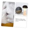 FRCOLOR 2sets Shaving Brush and Bowl Kit Stand Ergonomic Shaving Brush for Traditional Wet Father Day and Birthdays view 2