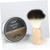 FRCOLOR 3sets Portable Shaving Cup Brush Bowl Men Barber Accessories for Grooming Father Day view 3