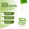 Coral Safe Aloe Vera Gel For Face & Body, Sunburn Relief, 99% Pure Aloe Pressed from Real Aloe Leaves, Cooling Gel, Soothes & Hydrates Skin. Made with Natural Ingredients. Non-Greasy, Unscented view 4