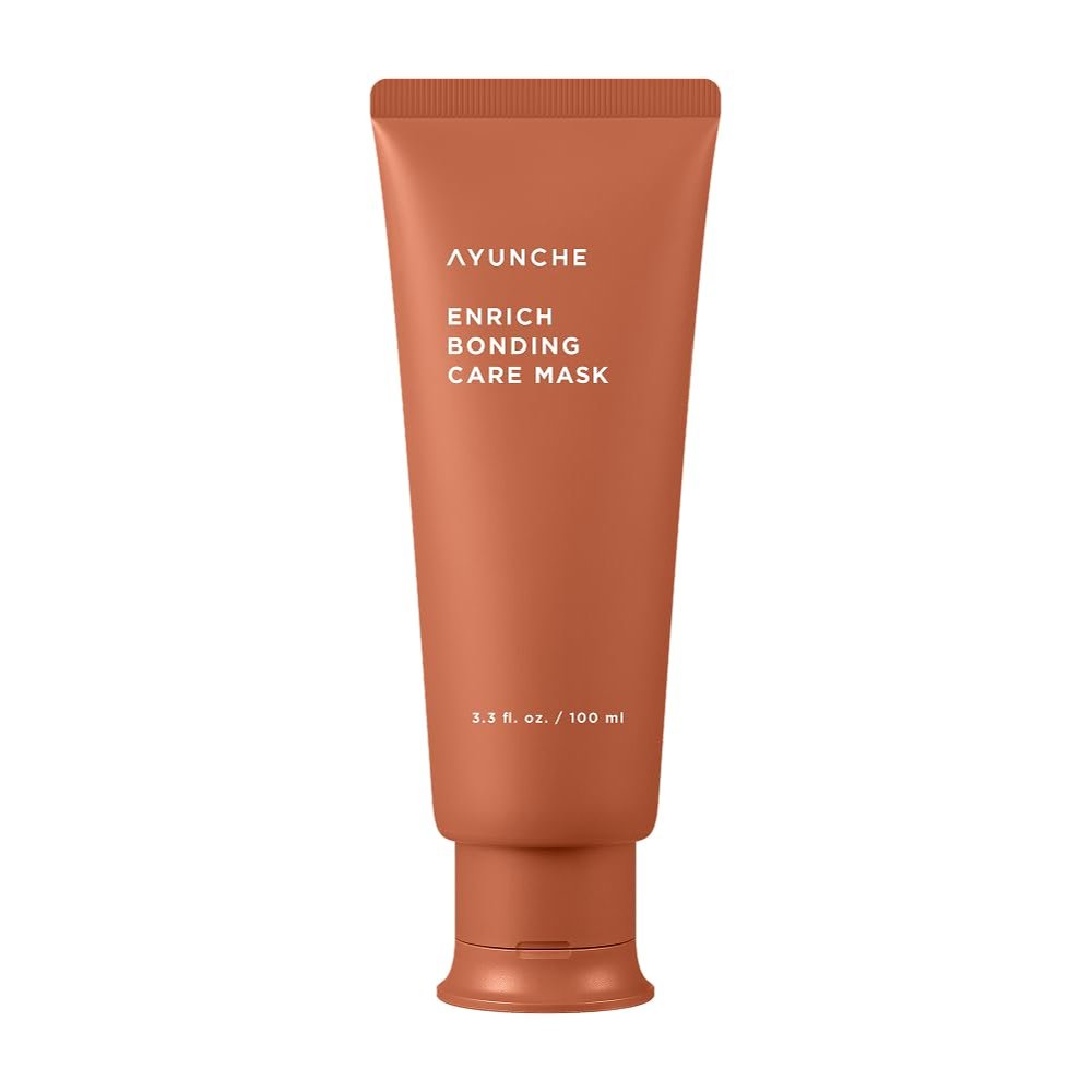 AYUNCHE Enrich Bonding Hair Mask 3.3 fl. oz. (100ml) [For Dry & Damaged Hair] | Firming and Nourishing Deep Conditioner | Hydration & Anti-Frizz Hair Pack | Korean Salon Brand