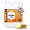 ORGANIC RICE BRAN OIL (16 oz) Premium Cold Pressed Unrefined | 100% Pure Rice Bran Oil for Skin, Face, Hair, Soap Making | Carrier for Essential Oils | Available in Bulk | 16 FL OZ view 1