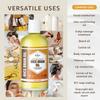 ORGANIC RICE BRAN OIL (16 oz) Premium Cold Pressed Unrefined | 100% Pure Rice Bran Oil for Skin, Face, Hair, Soap Making | Carrier for Essential Oils | Available in Bulk | 16 FL OZ view 2