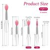 10Pcs Lip Brush Silicone Lip Brushes Tool Lipstick Applicator Brushes with Caps for Makeup Beauty Brushes, Lip Mask Applicator,Eyeshadow Lip Brush for Applying Mask Oil, Lipstick Lip Gloss view 2