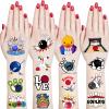 20 Sheets Bowling Temporary Tattoos Bowling Themed Birthday Party Favors Decorations Supplies for Kids Boys Girls Gifts Classroom School Prizes Rewards view 1