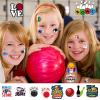 20 Sheets Bowling Temporary Tattoos Bowling Themed Birthday Party Favors Decorations Supplies for Kids Boys Girls Gifts Classroom School Prizes Rewards view 4