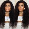 13x4 Curly Lace Front Wigs Human Hair Pre Plucked 150% Density Transparent Lace Frontal Wigs Human Hair for Black Women Glueless Wigs Deep Curly Wigs (10 inch, 13x4 lace front wig) view 4