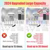 2024 Upgraded Large Capacity 4 in 1 Lash Lift Kit Professional Eyelash & Brow Lamination Set with Black Lasting for 8 Weeks DIY Tools at Home & Salon Supplies view 2