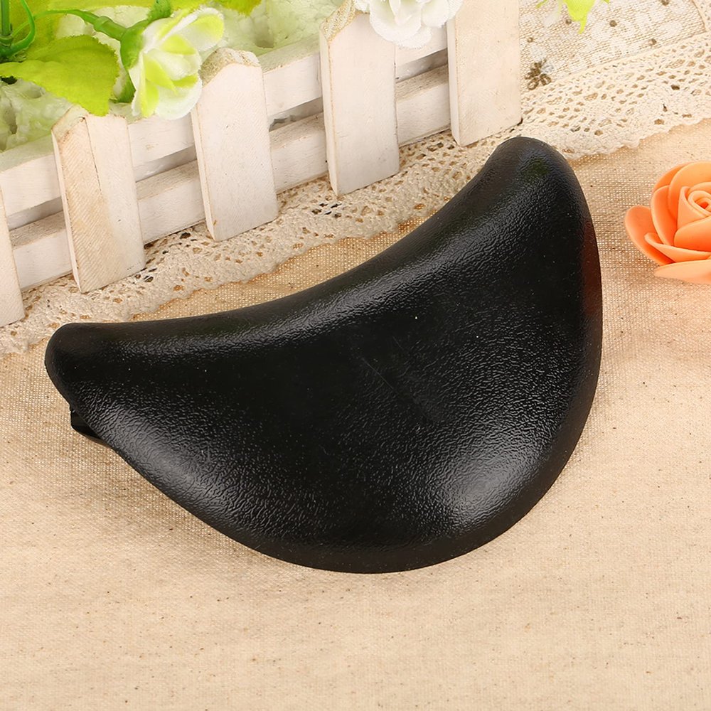 14 7 cm Gel Neck Pillow, Black Salon Silicone Hairdressing Neck Pillow Reusable And Durable Fine Workmanship Ideal For Salon Or Home Comfort Shampooing
