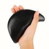 14 7 cm Gel Neck Pillow, Black Salon Silicone Hairdressing Neck Pillow Reusable And Durable Fine Workmanship Ideal For Salon Or Home Comfort Shampooing view 2