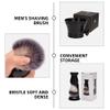 FRCOLOR 1set Beard Grooming Kit Men Shaving Brush Stand and Lathering Bowl Bristle and Materials for Daily Use for Wet Shaving and Beard Care view 3
