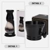 FRCOLOR 1set Beard Grooming Kit Men Shaving Brush Stand and Lathering Bowl Bristle and Materials for Daily Use for Wet Shaving and Beard Care view 4
