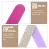 Beaupretty 30pcs Glitter Nail Files Strips Portable Manicure Pedicure Tool for Natural Nails for Home and Salon Use Includes Radiant and Light Colors view 4