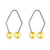 1 Pair Dimples Makers Face Dimple Maker for Cheeks Balls Facial Dimple Trainer Smile Facial Muscle Exerciser Slim Face Lift Lip Shaper Beauty Tools Easy To Wear (Gold) view 1