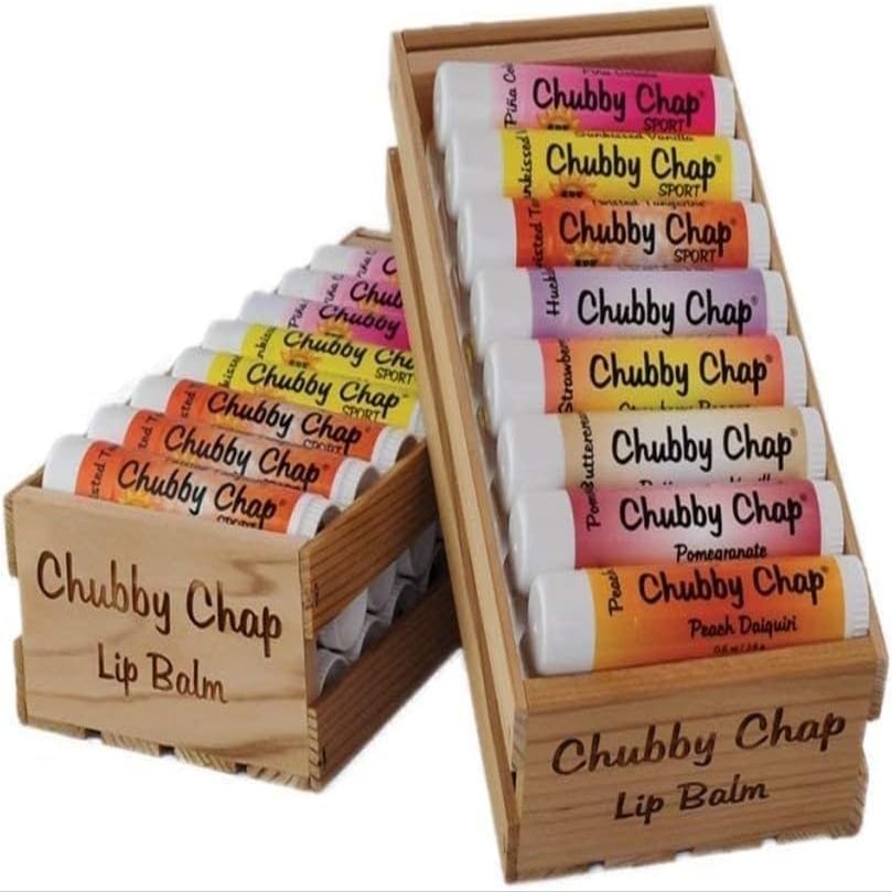24 Pack Variety Pack Chubby Chap Lip Balm Giant Chapstick
