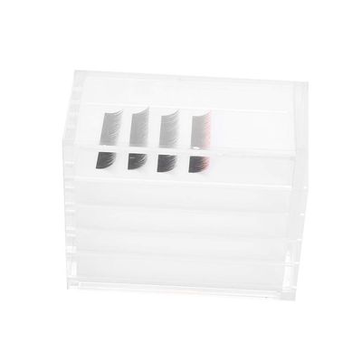 5 Tier Transparent Eyelash Organizer, Eyelash Extension Organizer Eyelash Glue Holder, Tray Holder For Cosmetic Storage