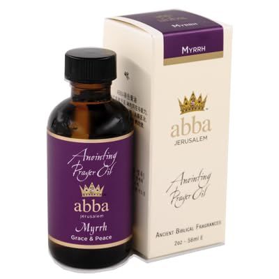 ABBA Oil Myrrh 2oz Anointing Oil in Gift Box - ABBA Jerusalem
