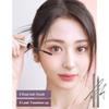WAKEMAKE Real Ash Brush Eyeliner, Korean Makeup Liquid Eyeliner, Smudge-proof, Ultra-Fine Tip, Long Lasting Waterproof Liquid Eyeliner 0.04 OZ (Pack of 2) (01 ASH BLACK) view 3