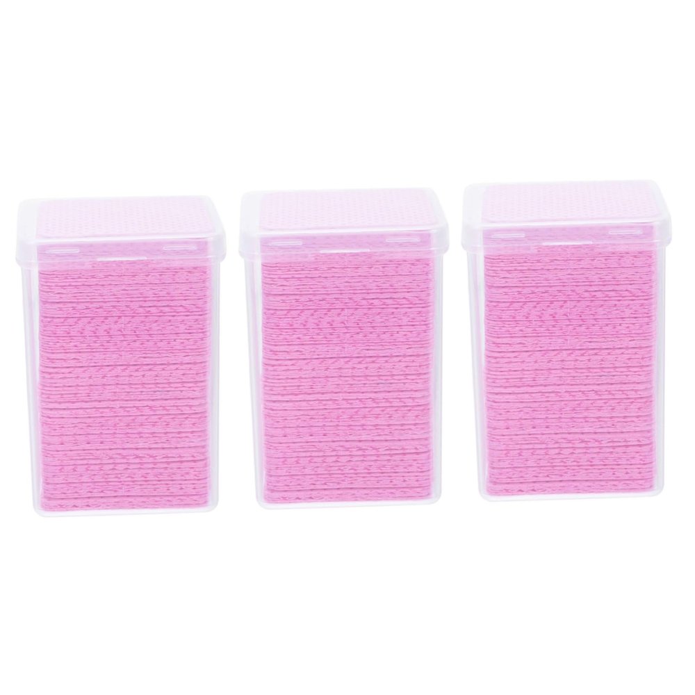 POPETPOP 1800pcs Removal Tool for Eyelash Glue Cotton Swabs Face Pads for Eye Lash Makeup Wipes