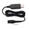 4.3V USB Charger Power Cord Adaptor A00390 S301 310 For QP2520 QP2620 RQ328 RQ330 RQ331 RQ338 RQ350Shaver A00390 Charger Compatible Charger For QP2620 Portable Charger Cable Universal Charger Cord view 2