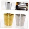 DOITOOL 3pcs Stainless Steel Shaving Bowl Capacity Men's Shaving Bowl for Soap Sandalwood view 3