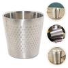 DOITOOL 3pcs Stainless Steel Shaving Bowl Capacity Men's Shaving Bowl for Soap Sandalwood view 4