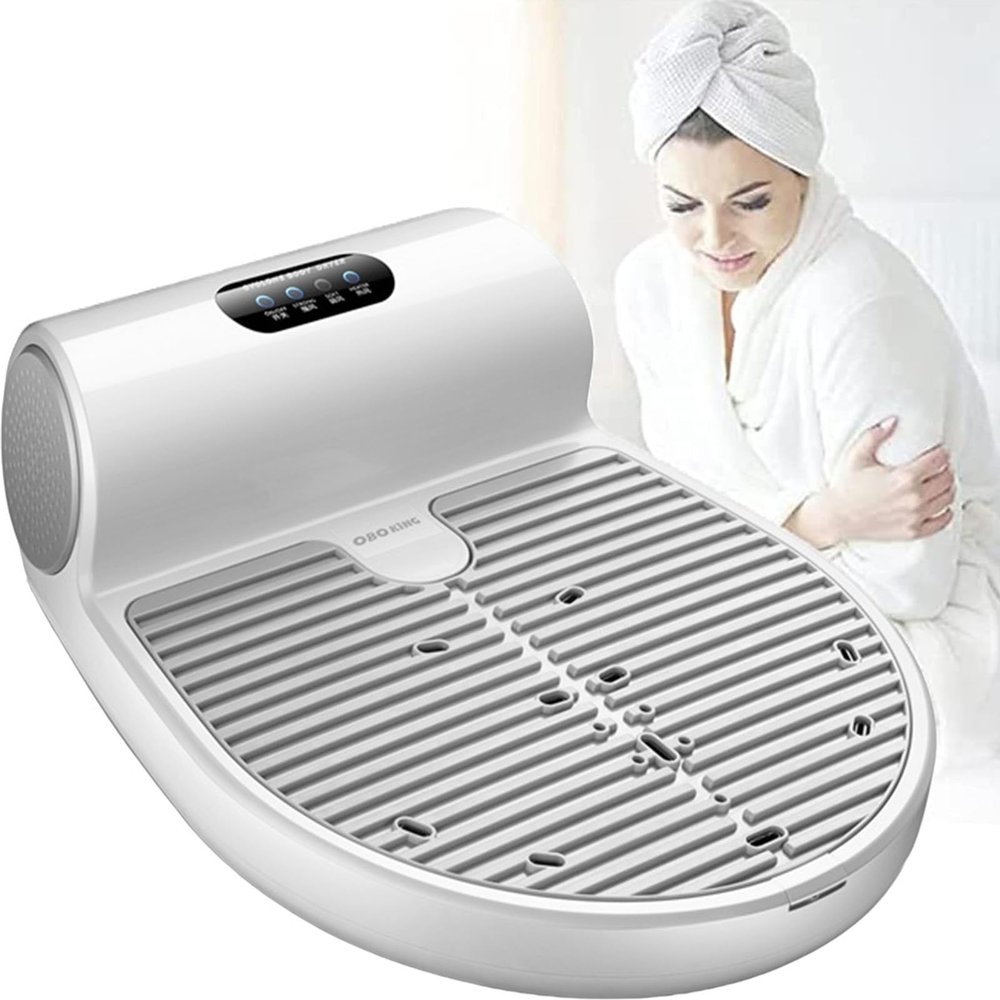 JOSKAA Full Body Dryer for Shower, 1350W Air Shower,Negative Ions Body Heater Blow Dryer, Waterproof Smart Thermostat Body Heater Blow Dryer, Foot Touch Screen, Body Care Dryer,WithoutWeightScale