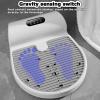 JOSKAA Full Body Dryer for Shower, 1350W Air Shower,Negative Ions Body Heater Blow Dryer, Waterproof Smart Thermostat Body Heater Blow Dryer, Foot Touch Screen, Body Care Dryer,WithoutWeightScale view 3