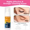 Buqikma Lash Shampoo 2.11Floz Eyelash Extension Cleanser Gentle Foam,USB Mini Lash Fan,Rinsing Bottle Mascara Brush Cleaning Brush Lash Cleaning Kit Lash Wash for Professional Salon&Home Use(Rose Red) view 2