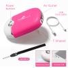 Buqikma Lash Shampoo 2.11Floz Eyelash Extension Cleanser Gentle Foam,USB Mini Lash Fan,Rinsing Bottle Mascara Brush Cleaning Brush Lash Cleaning Kit Lash Wash for Professional Salon&Home Use(Rose Red) view 3