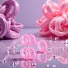 5Pcs Pink Silicone Scissors Finger Rings Grips Grooming Shear Thumb Inserts Finger Protector Ring for Barber Hair Cutting Scissors Pet Shears Hair Cutting Tools view 3