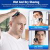 Electric Head Shaver for Bald Men, 6 in 1 Mens Electric Head Razor Bald Head Shaver Cordless Electric Razor Men, IPX7 Wet/Dry Waterproof Skull Shaver with Head Shaver Kit LED Display Blue view 3