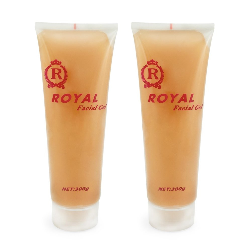 Golden Gel Conducting Gel for Use with Face Lifting and Skin Tightening Beauty Devices Elitzia 2pcs Per Set Pack