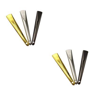 FRCOLOR 6pcs Facial Applicator Spoon Cosmetic Makeup Spatula Eye Spoon for Cream Application Random Color