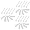 FRCOLOR 30pcs Skincare Minis Tool Makeup Spoons Lotion Spatula for Sampling Mixing Diy Products Travel-friendly view 1