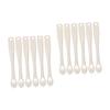 FRCOLOR 12pcs Facial Cream Applicators Reusable Cosmetic Spoons for Skincare Smooth Surface for Even Application for Face Masks and Creams view 1