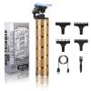 Ufree Beard Trimmer with T Blade Trimmer for Men, Beard Grooming Kit, Gifts for Men, Wet & Dry, Rechargeable view 3