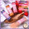 XIWEIOO Foot Soak Salts 4 Pack Kit 56 OZ Himalayan Pink Salt Lavender Orange Rose Scent Athletes Itching,Tea Tree Oil Foot Care Pedicure for Women Dead Sea Salt Moisturizing Skin Softens Calluses view 2