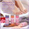 XIWEIOO Foot Soak Salts 4 Pack Kit 56 OZ Himalayan Pink Salt Lavender Orange Rose Scent Athletes Itching,Tea Tree Oil Foot Care Pedicure for Women Dead Sea Salt Moisturizing Skin Softens Calluses view 4