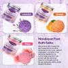 XIWEIOO Himalayan Pink feet soka Salt 3 Set Kit Lavender Scent Orange Scent Rose Scent Foot Soak Salts with Epsom Set-Foot Athletes Foot spa Itching,Foot Bath Salt Tea Tree Oil Foot Care view 4
