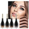 Adurello Cushion Brow Pomade Waterproof Long Lasting Eyebrow Tinted Cream Highly Pigmented Eyebrow Pomade for Natural Brows Shaping Makeup (chocolate) view 3