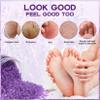 XIWEIOO Foot Soak 6 Himalayan Foot Bath Salt Set Orange Lavender Aloe Ocean Blue Himalayan Pink Salt Rose Feet Soak kit with Epsom Salt,Soothe Joint Soreness, Tired Feet, Softens Calluses view 4