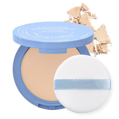 Mallofusa Matte Face Makeup Loose Powder Fine Silk Texture Honey Powder Fixed Makeup Powder Soft Light Water Proofing (#2) Natural Begie