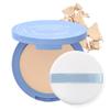 Mallofusa Matte Face Makeup Loose Powder Fine Silk Texture Honey Powder Fixed Makeup Powder Soft Light Water Proofing (#2) Natural Begie view 1